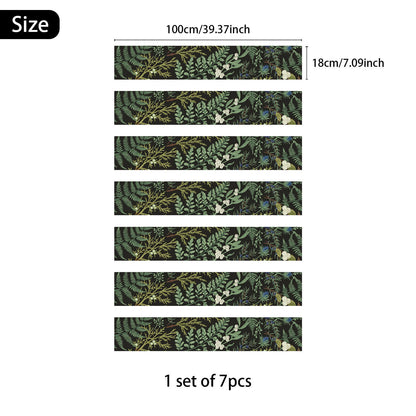 Self-Adhesive Waterproof Rural Stair Risers Stickers - 7PCS - 39"W x 7"L - image 6