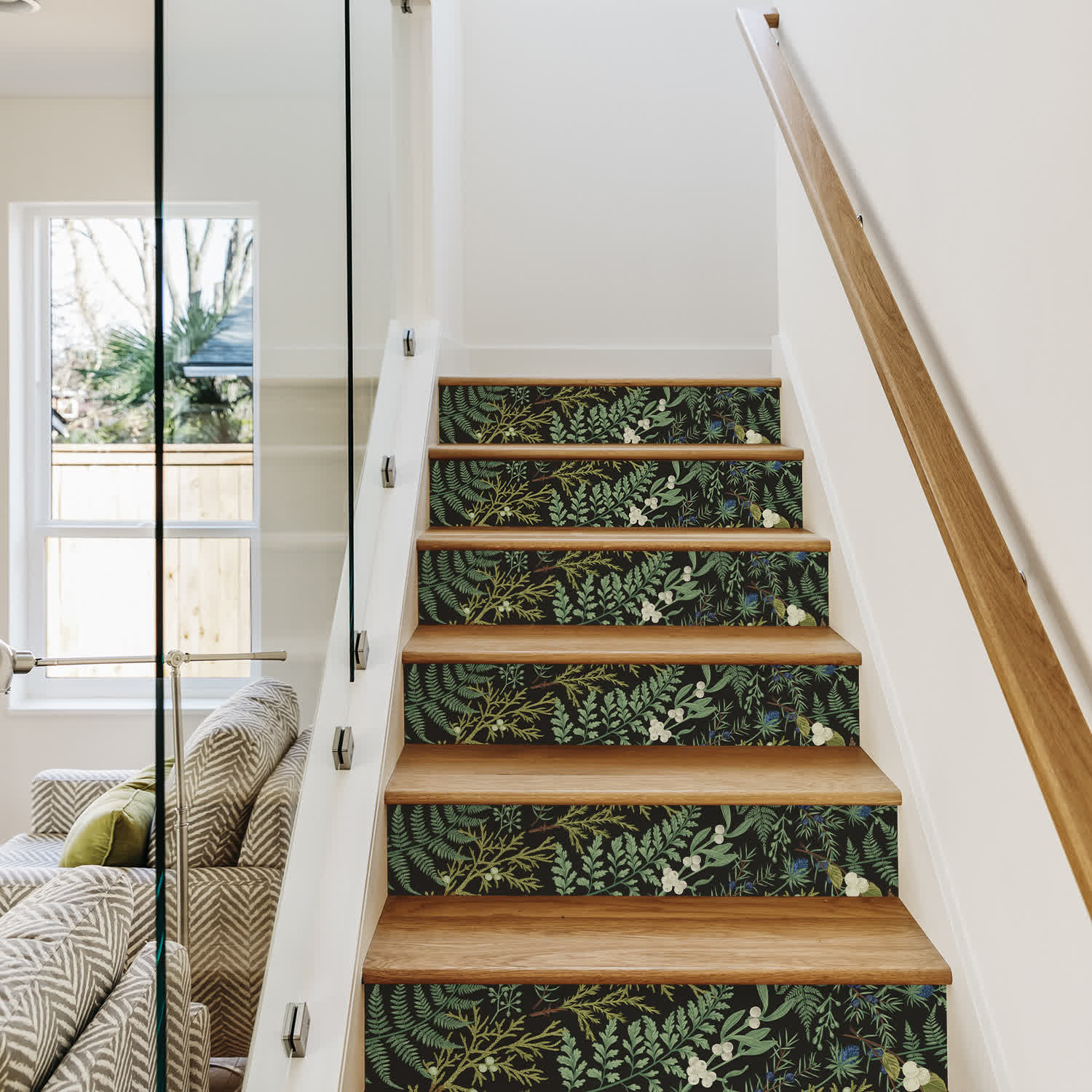 Self-Adhesive Waterproof Rural Stair Risers Stickers - image 4
