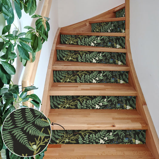 Self-Adhesive Waterproof Rural Stair Risers Stickers - image 0