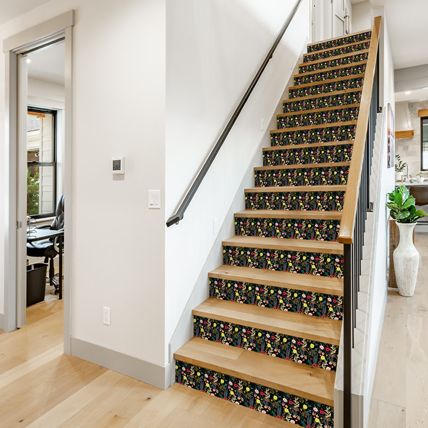 Pastoral Removable Waterproof Stair Risers Stickers - image 2