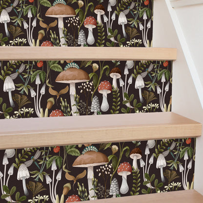 Mushroom Removable Decorative Stair Stickers - image 5