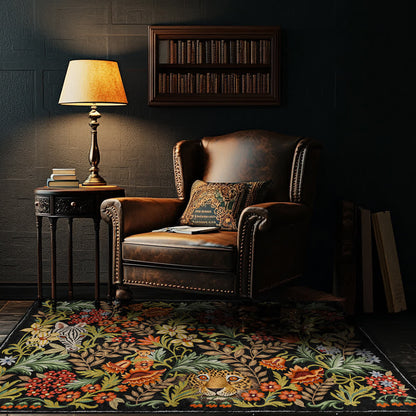 Tropical Jungle Washable Anti-slip Indoor Outdoor Rug - image 3