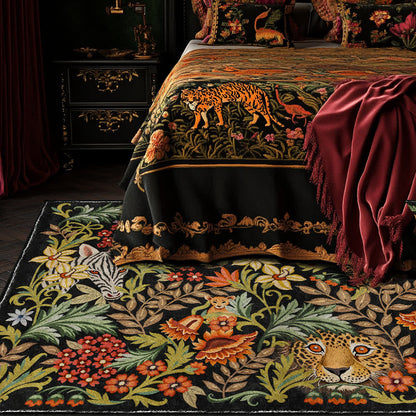 Tropical Jungle Washable Anti-slip Indoor Outdoor Rug - 60" x 96" - image 0