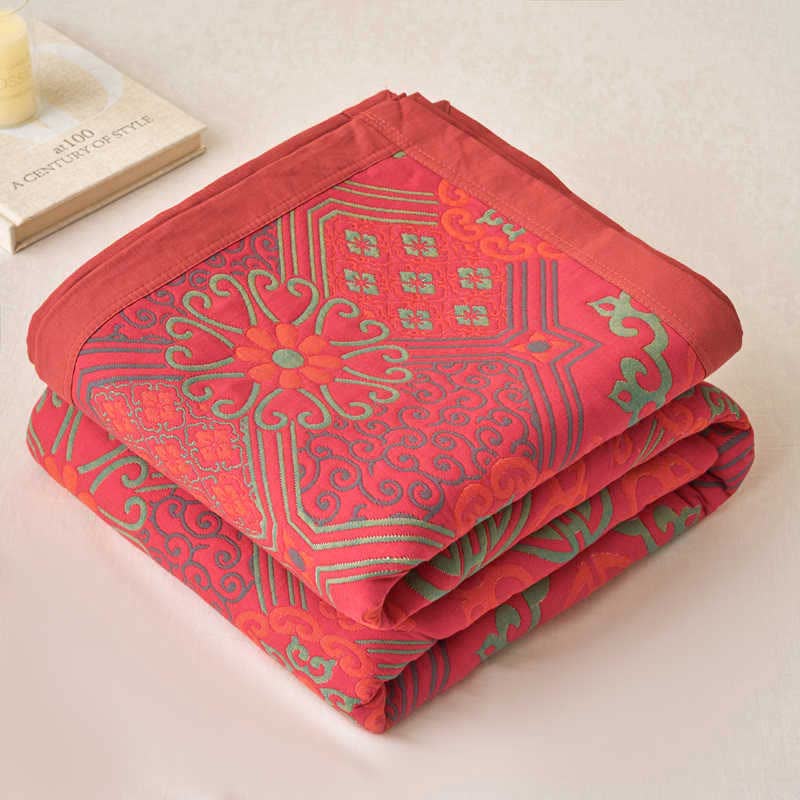 Three Layers Gauze Vintage Cotton Quilt - image 5