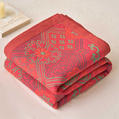 Three Layers Gauze Vintage Cotton Quilt - image 5