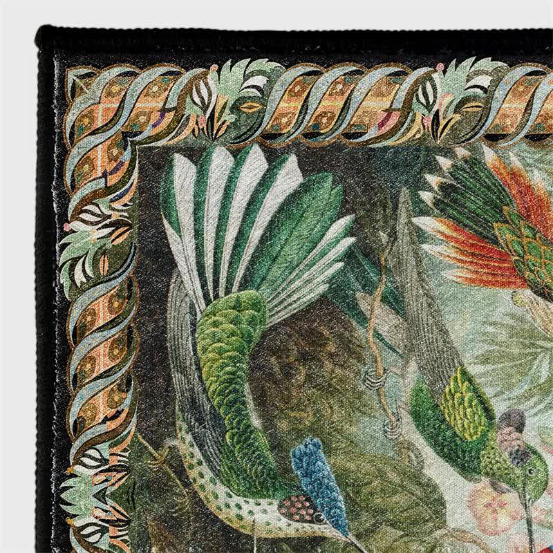 Rural Bird Durable Anti-slip Indoor Outdoor Rug  - image 3