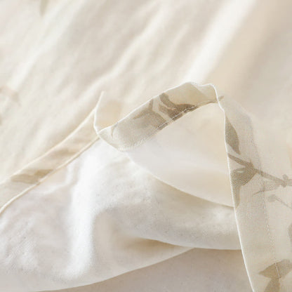 Vintage Bamboo Print Bamboo Fiber Pajama Set - image 10