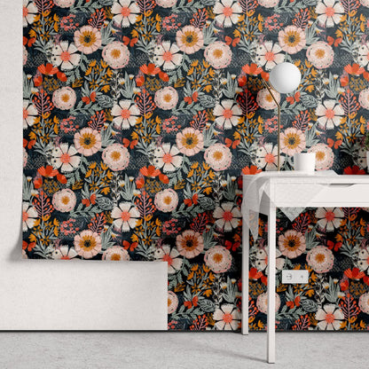 Elegant Floral DIY Peel and Stick Decorative Wallpaper - image 3