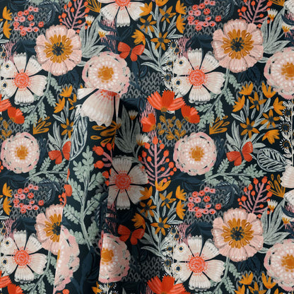 Elegant Floral DIY Peel and Stick Decorative Wallpaper - image 5