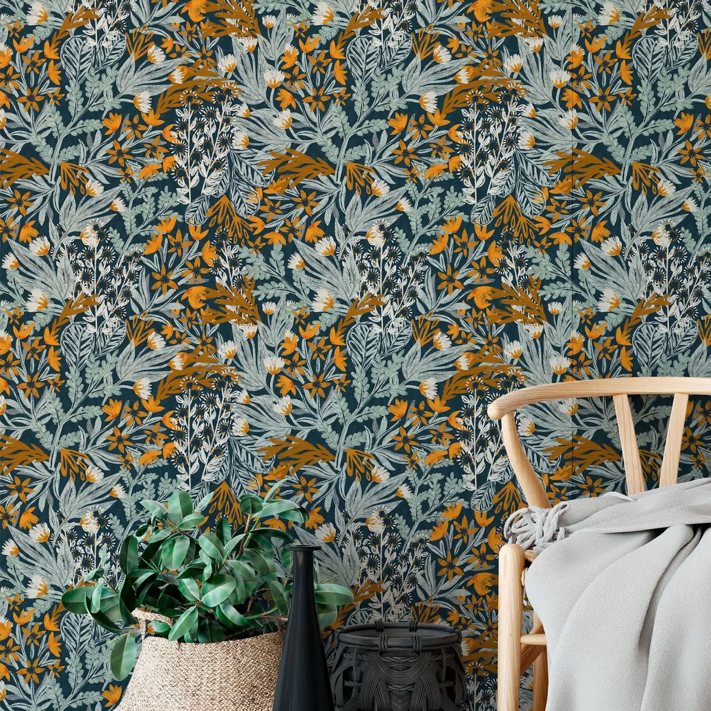 Rural Style Removable Peel and Stick Decorative Wallpaper - image 2