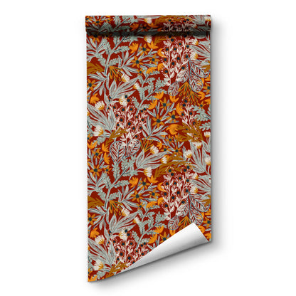 Rural Style Removable Peel and Stick Decorative Wallpaper - Red - 2Rolls - 18" x 118" - image 14