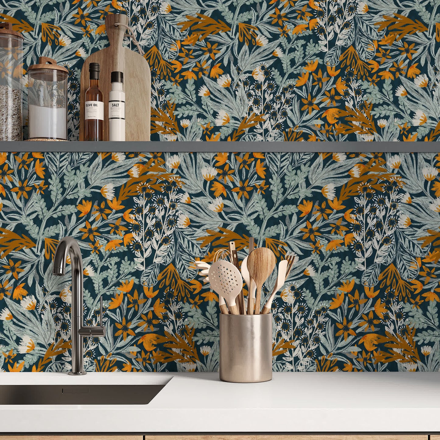 Rural Style Removable Peel and Stick Decorative Wallpaper - image 1