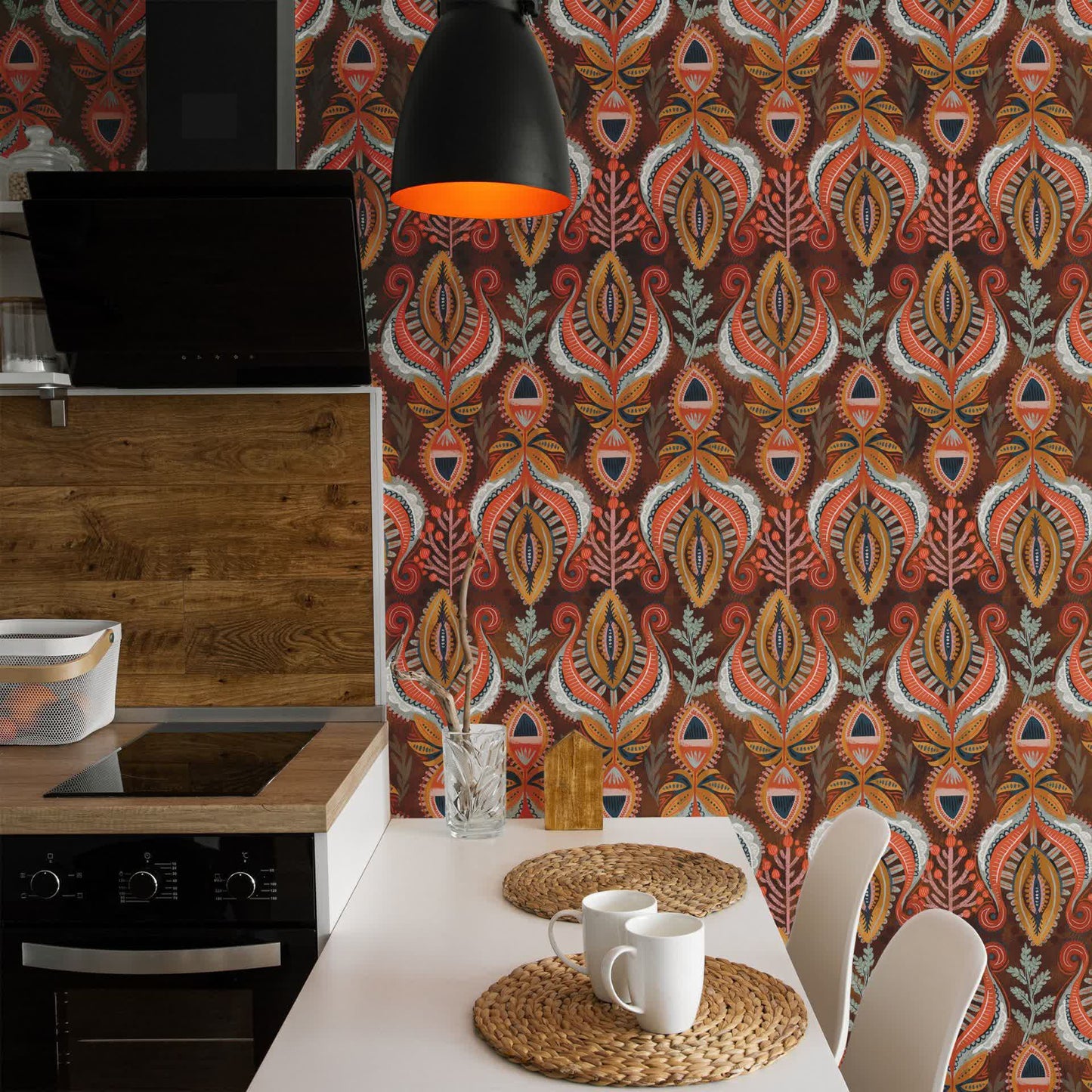 Removable Extoic Peel and Stick Decorative Wallpaper - image 2