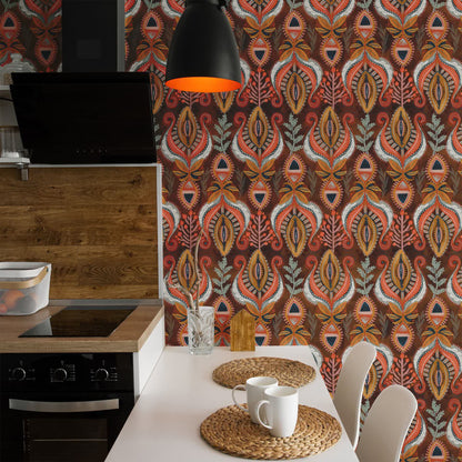 Removable Extoic Peel and Stick Decorative Wallpaper - image 2