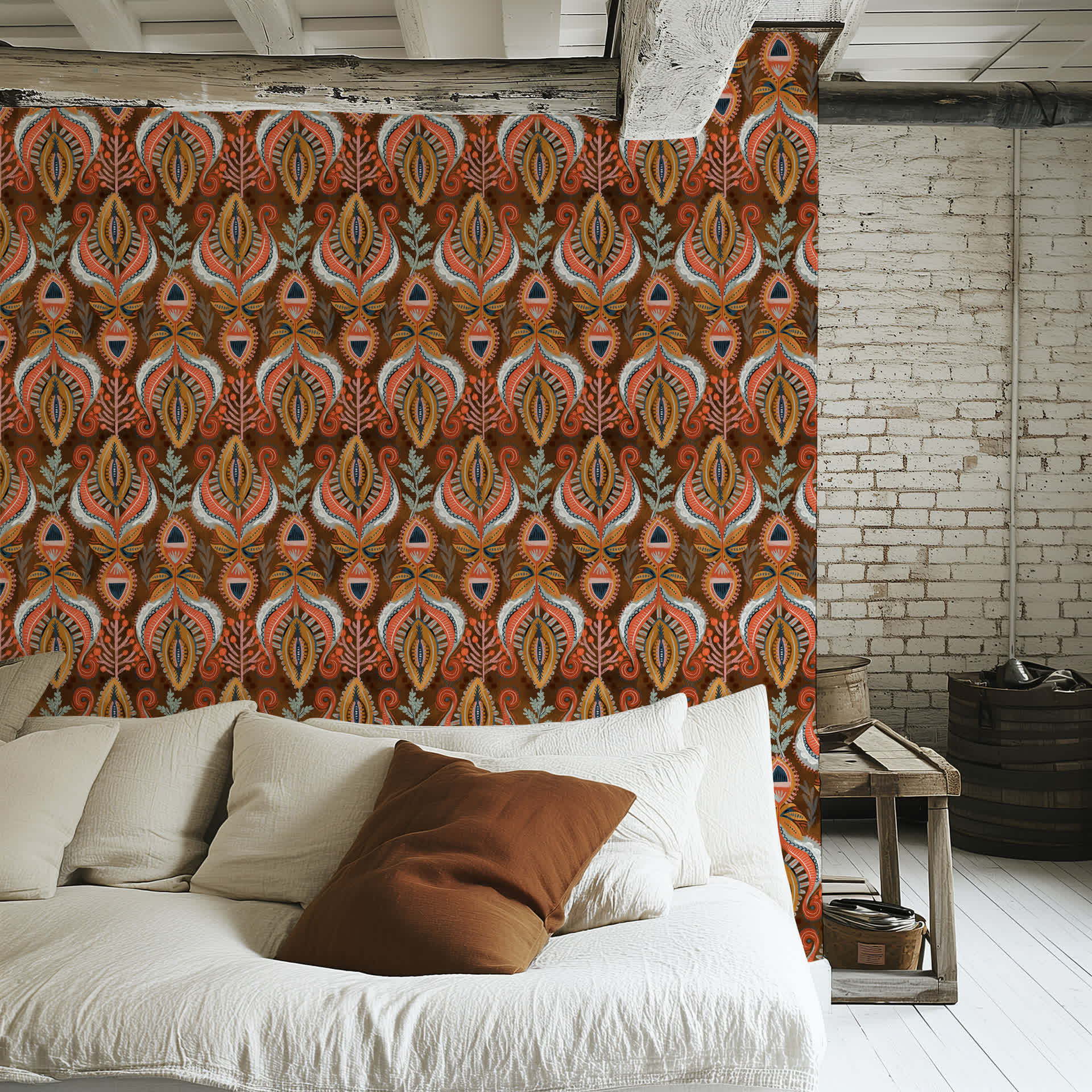 Removable Extoic Peel and Stick Decorative Wallpaper - image 1