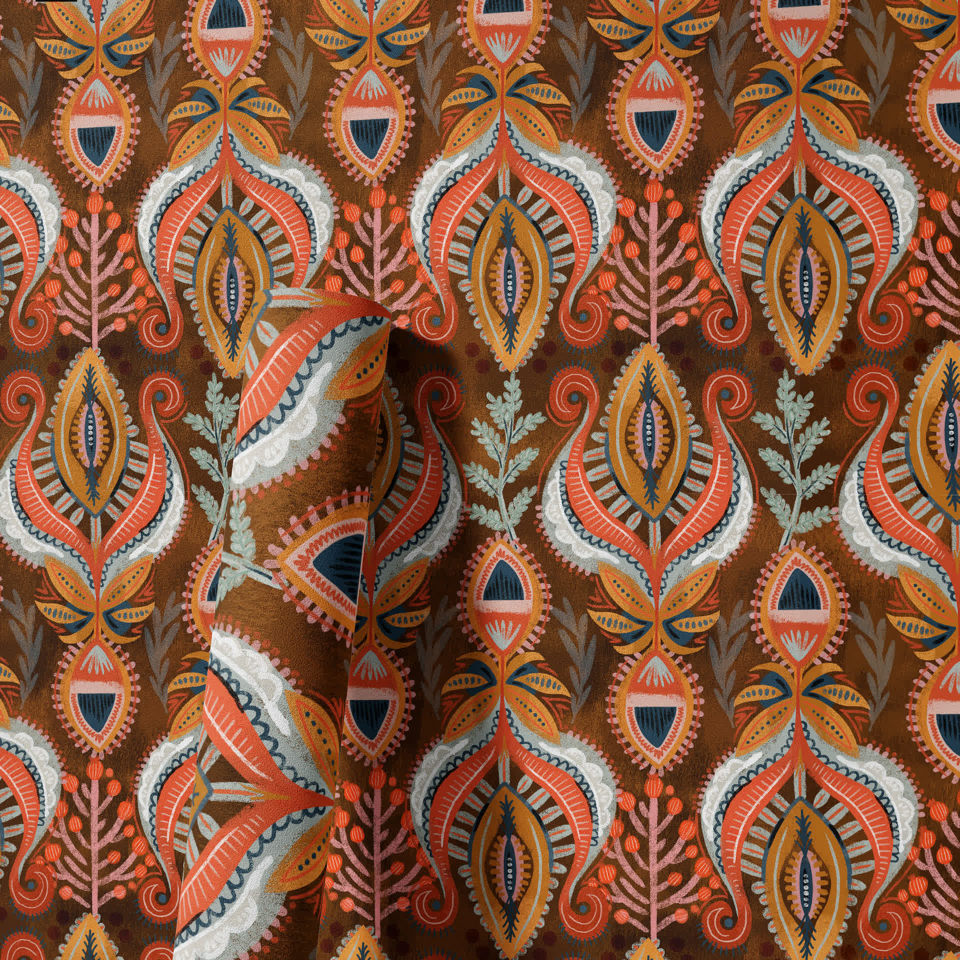 Removable Extoic Peel and Stick Decorative Wallpaper - image 4