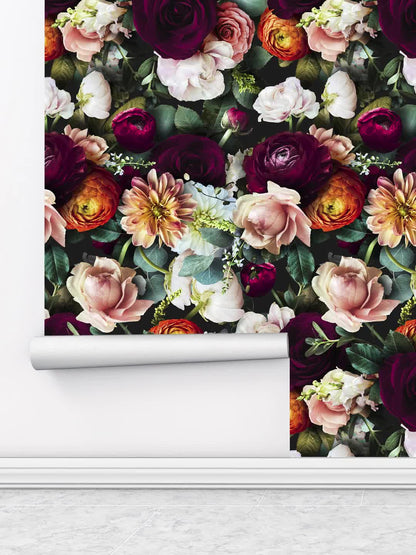 Removable DIY Blooming Flower Decorative Wallpaper - image 6