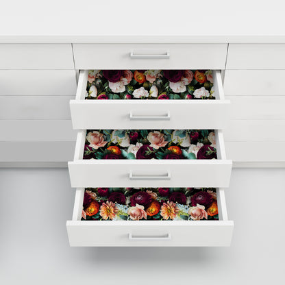 Removable DIY Blooming Flower Decorative Wallpaper - image 5