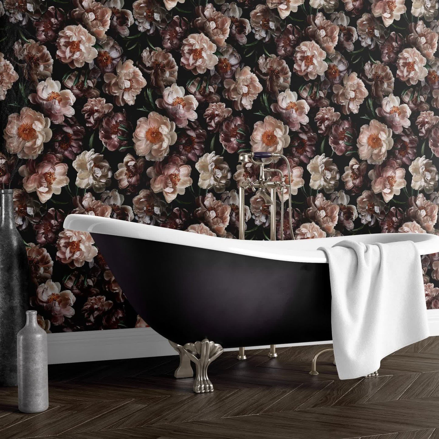 Removable DIY Blooming Flower Decorative Wallpaper - image 14