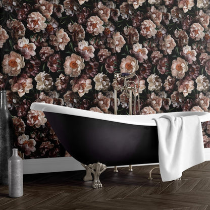 Removable DIY Blooming Flower Decorative Wallpaper - image 14