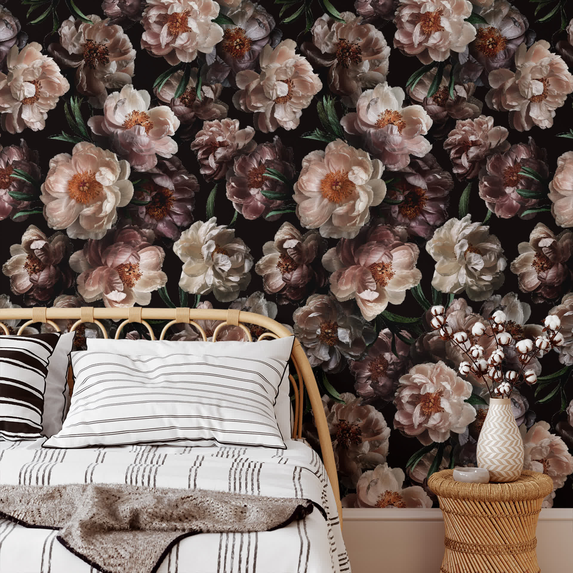 Removable DIY Blooming Flower Decorative Wallpaper - image 13