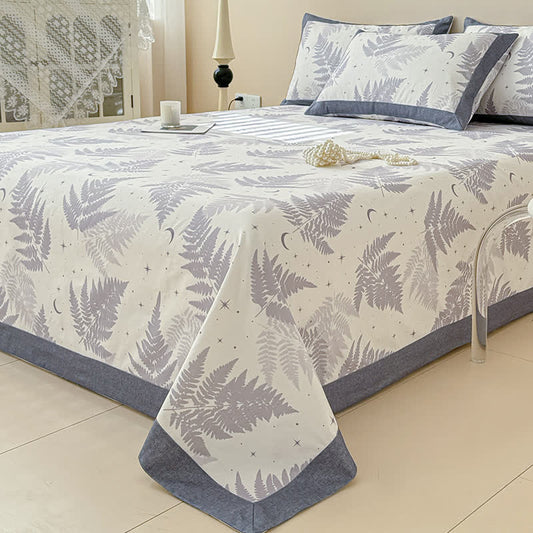 Rustic Spruce Print Cotton Coverlet - Coverlet with 2PCS Pillowcases - King - image 0