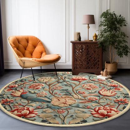 Elegant Rural Anti-slip Indoor Outdoor Rug  - 63" x 63" - image 0