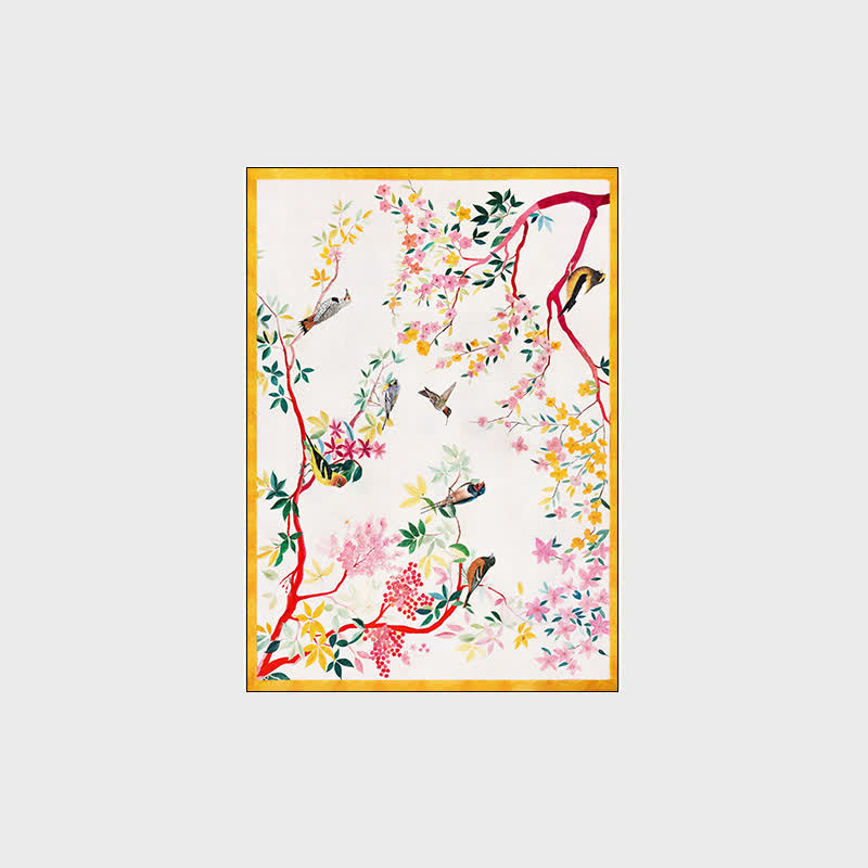 Refresh Floral Bird Washable Anti-slip Area Rug - 60" x 96" - image 2