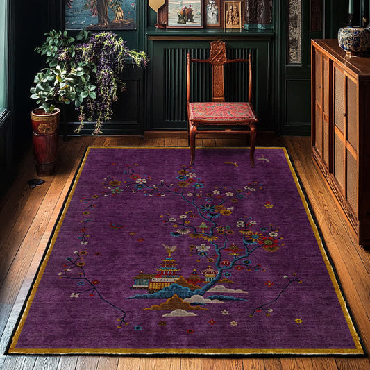 Washable Natural Landscape Anti-slip Area Rug - 60" x 96" - image 0