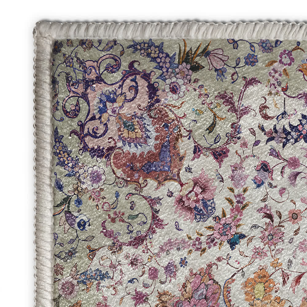 Persian Ethnic Style Anti-slip Decorative Area Rug - image 3