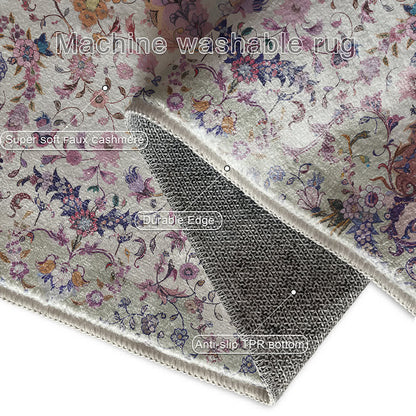 Persian Ethnic Style Anti-slip Decorative Area Rug - image 4