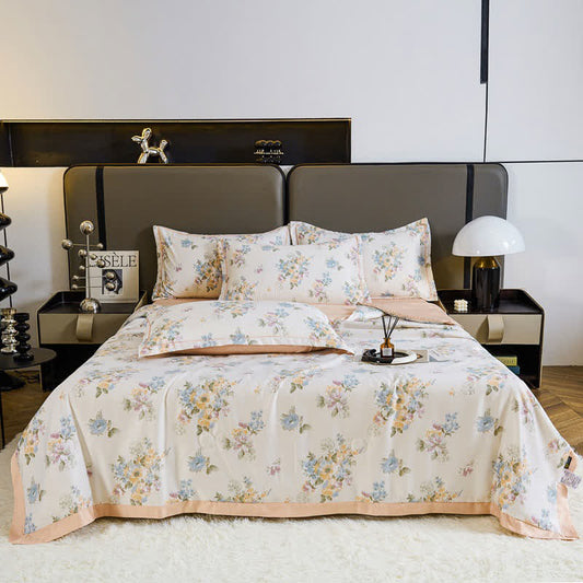 Country Style Floral Soft Summer Quilt Bedding - Bedding set - Queen - image 0