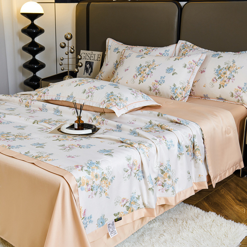 Country Style Floral Soft Summer Quilt Bedding - image 3