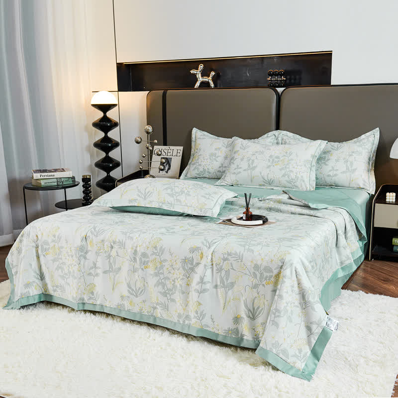 Rural Floral Comfy Summer Quilt Bedding - image 2