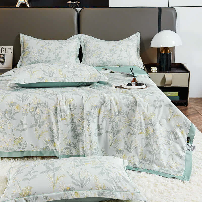 Rural Floral Comfy Summer Quilt Bedding - image 1