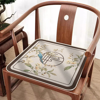 Breathable Anti-slip Rural Sofa Chair Pad - B-Square-shape - 2PCS - 19" x 19" - image 4