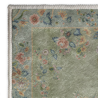 Foldable Refresh Floral Anti-slip Area Rug  - image 5