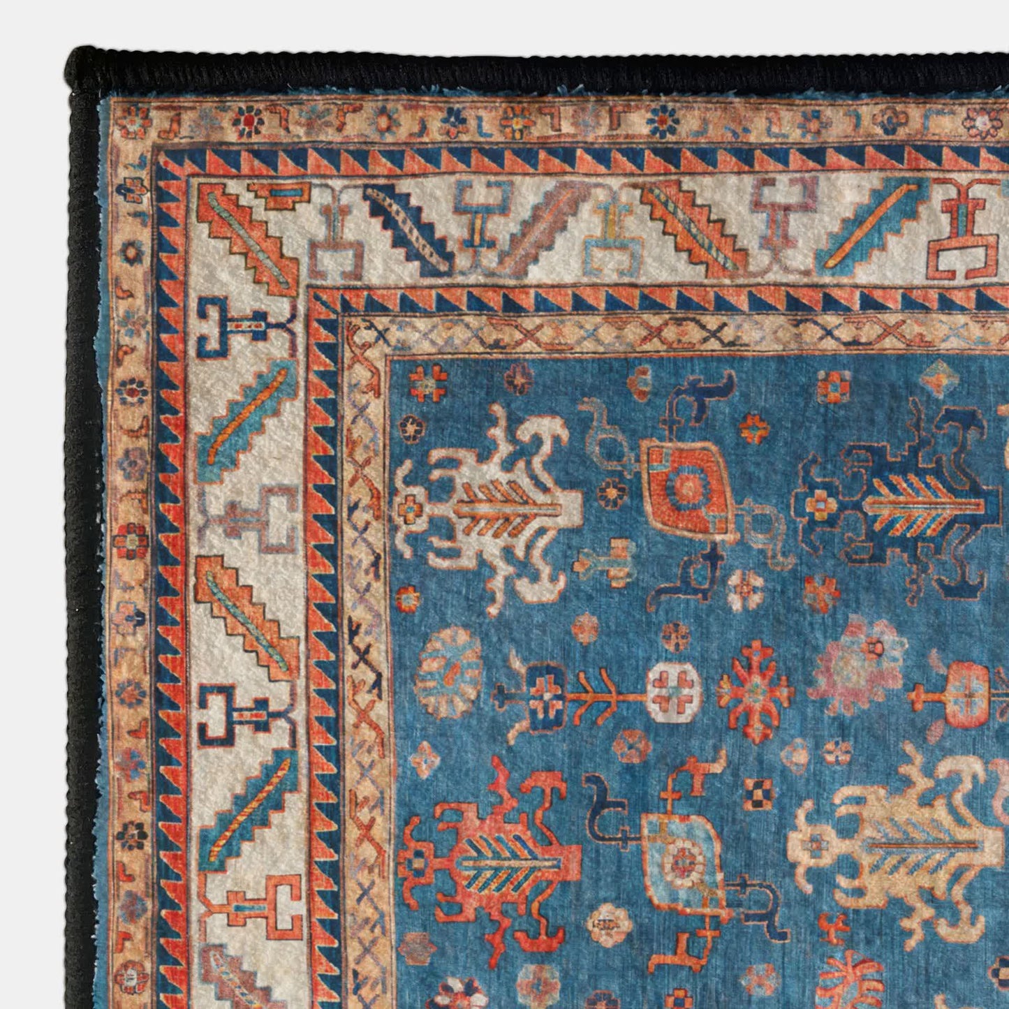 Persian Ethnic Anti-slip Indoor Outdoor Rug - image 3