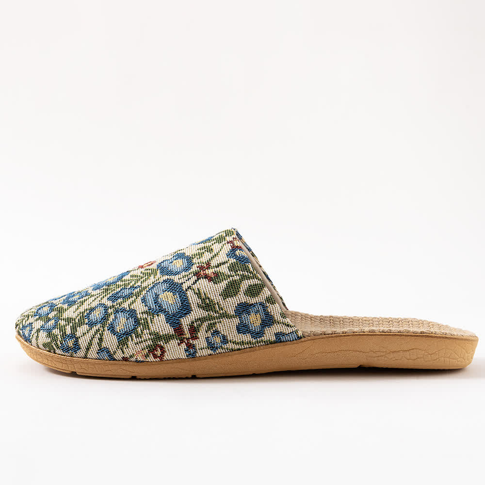 Floral Anti-slip Soft-soled House Slippers - image 8
