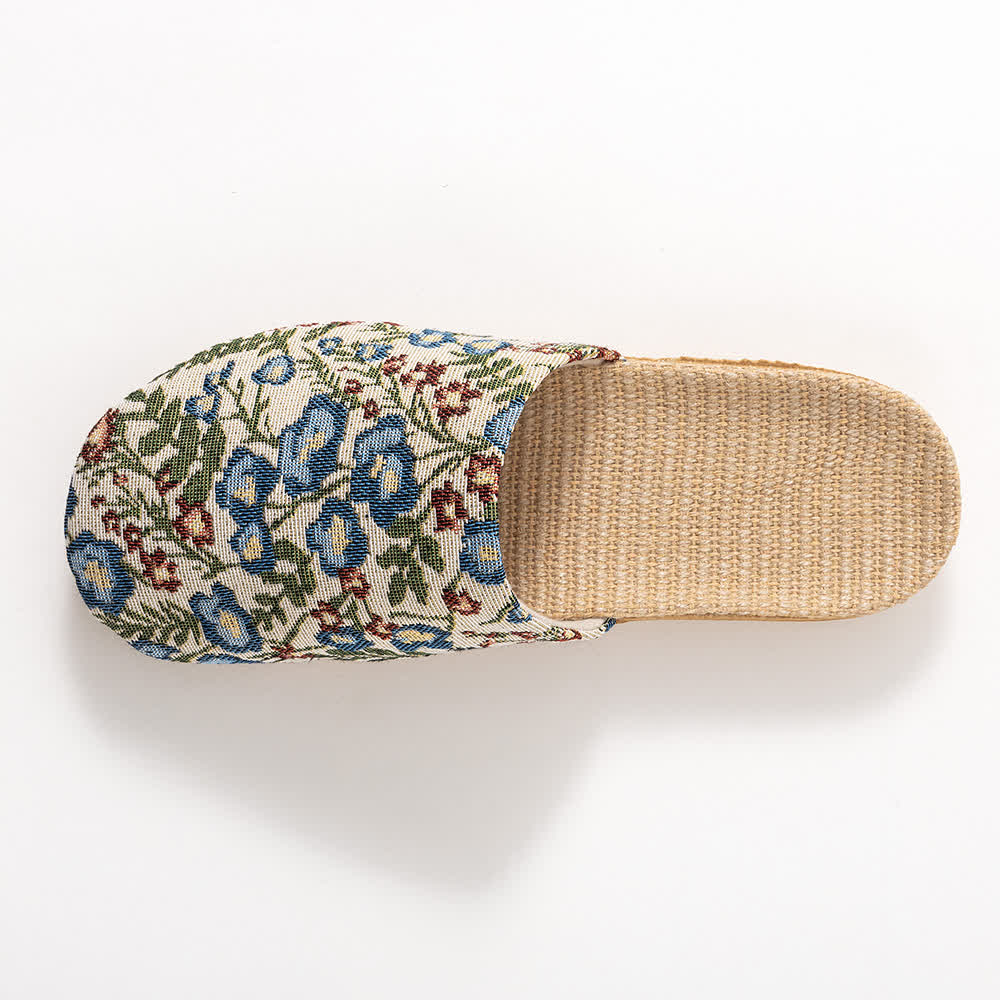 Floral Anti-slip Soft-soled House Slippers - image 9