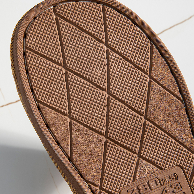 Rattan Breathable Anti-slip Couple House Slippers - image 10