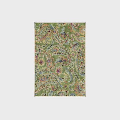 Ethnic Paisley Anti-slip Indoor Outdoor Rug - 60" x 96" - image 4