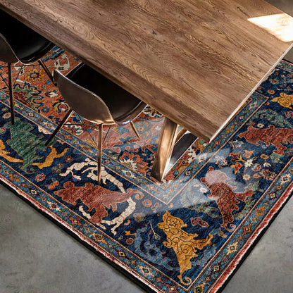Vintage Ethnic Anti-slip Indoor Outdoor Rug - image 1