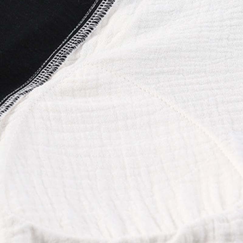 Country Style Padded Tie Nightgown with Pocket - image 7