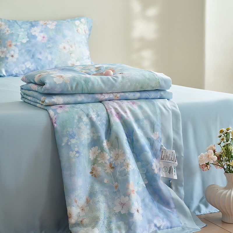 Rustic Floral Summer Bedding Set(4pcs) - image 4