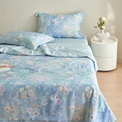 Rustic Floral Summer Bedding Set(4pcs) - image 1