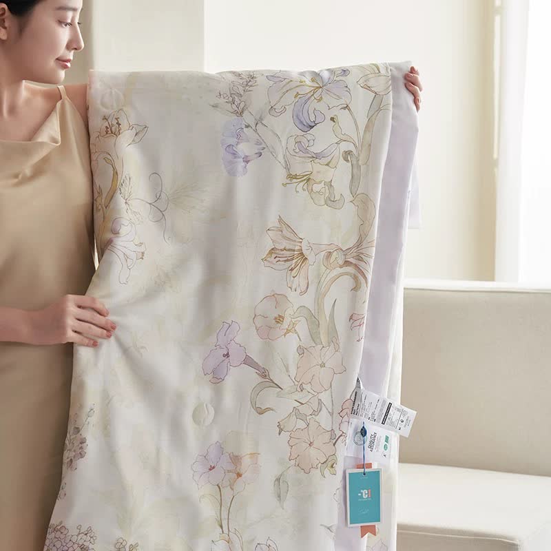 Fresh Floral Summer Soft Bedding Set(4pcs) - image 5