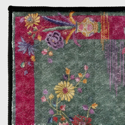 Oriental Floral Anti-slip Washable Area Rug - image 3