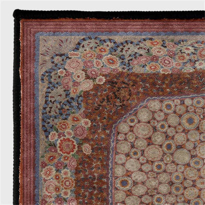 Elegant Floral Foldable Anti-slip Area Rug - image 4
