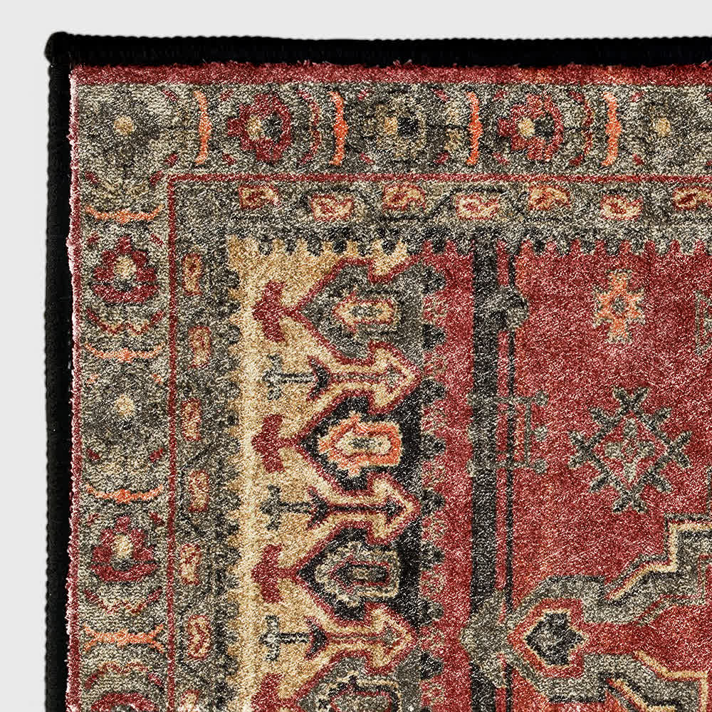 Persian Geometric Decorative Anti-slip Area Rug - image 3